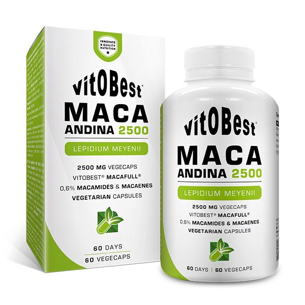 MACA ANDINA 700 MG - 60 VCaps. (Equivale 2.500 Mg)