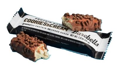 Barebells Bars Cookies & Cream 55 gr x12 uds