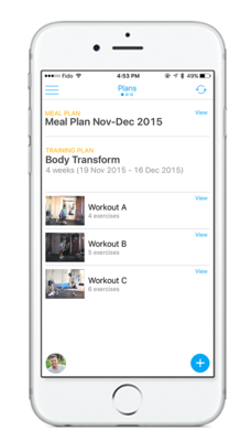 Mobile App Workouts