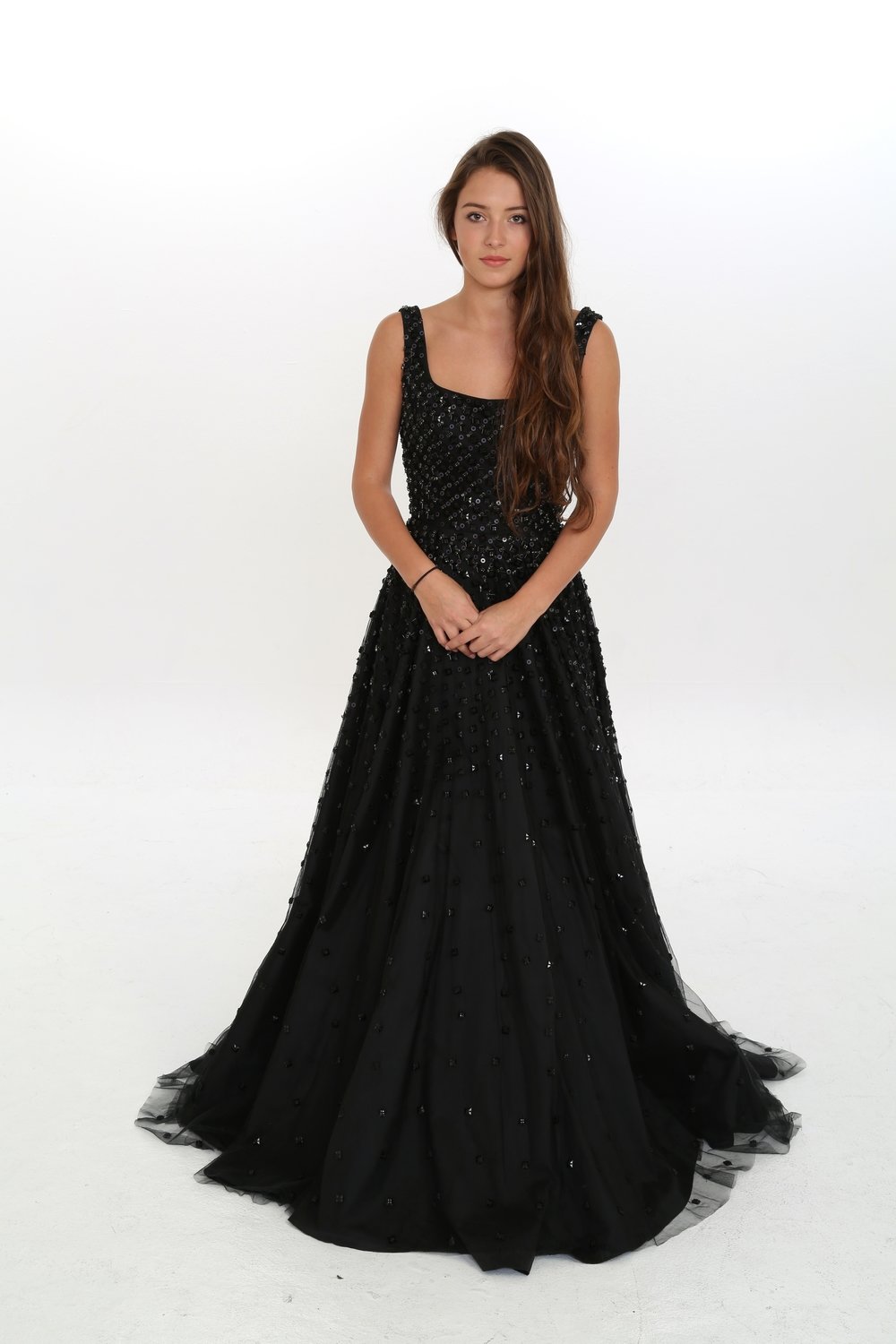Black Arabella Gown