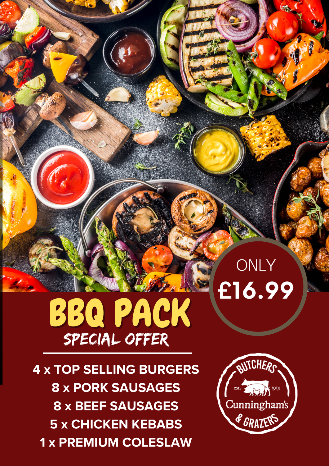 Premium £16.99 BBQ Deal