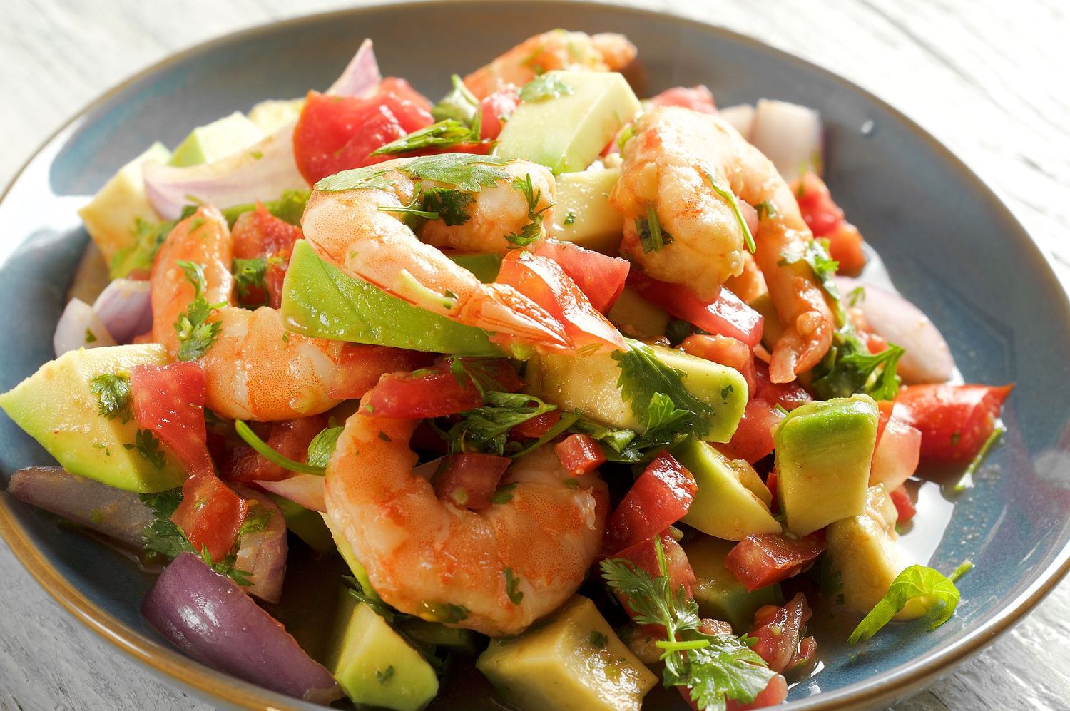E1 Salade aux crevettes