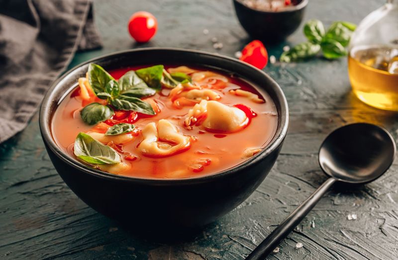 V4 Soupe raviolis aux légumes