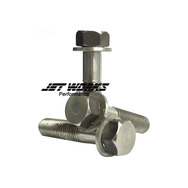 Bolt Kit - Factory Pipe Head Pipe - Stainless Steel - Jetworks