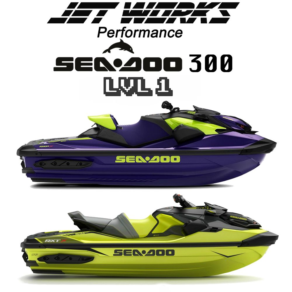 Jetworks Lvl Kit - Sea-Doo 300, Model: - 300 RXP-X &amp; RXT-X, Lvl Kit: - Lvl 1