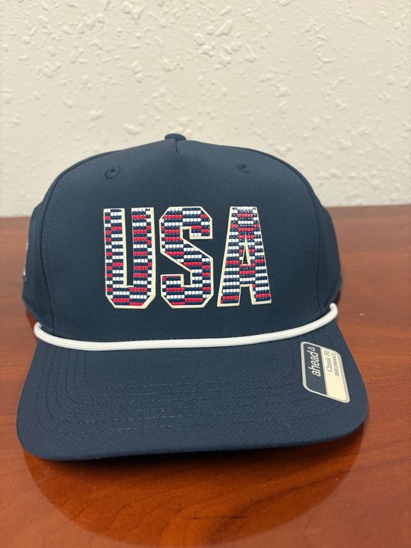 AH USA Hat w/ Father Son Logo