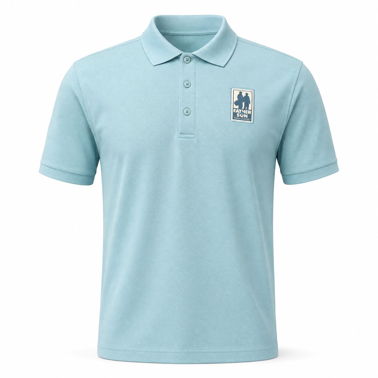 Father/Son Men's Teal Polo 