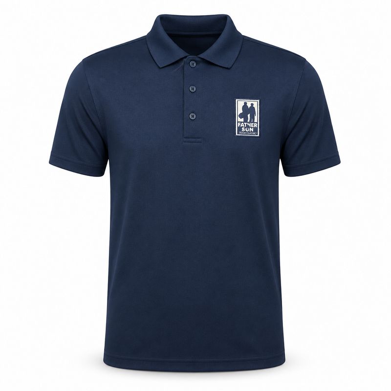 Father/Son Men's Navy Polo 