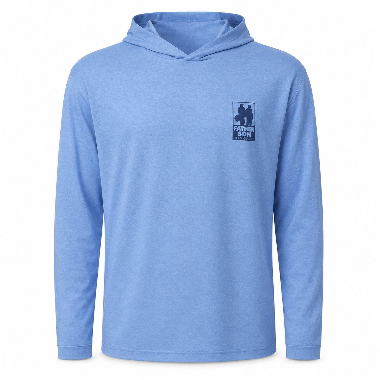Father/Son Men's Blue Hoodie 
