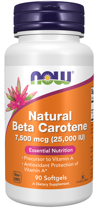NAT BETA CAROTENE 7,500 mcg  90 SGELS