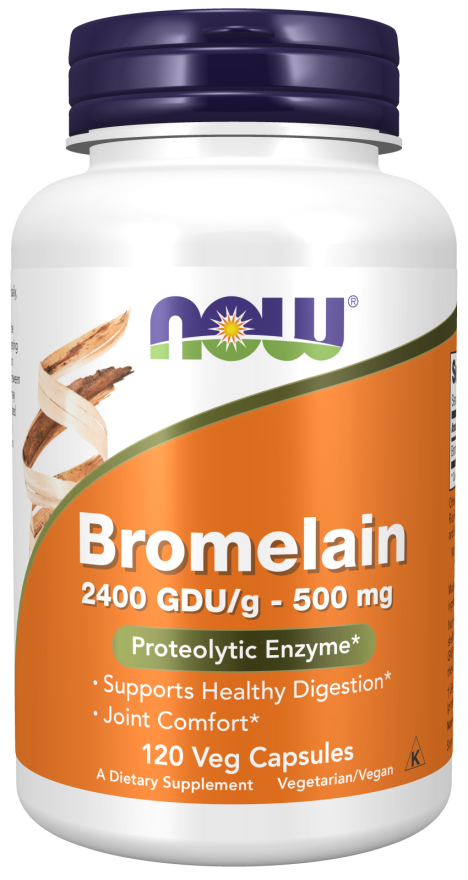 BROMELAIN 500MG/2400GDU 120 VCAPS