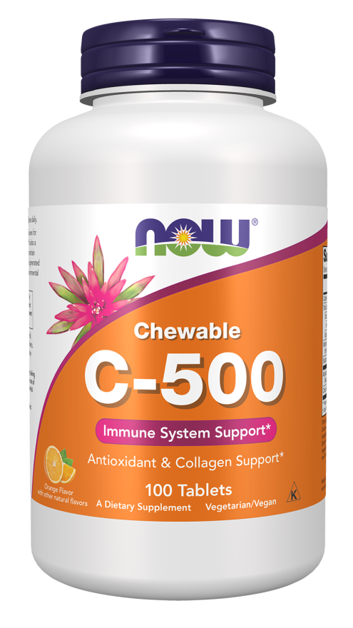 C-500 CHEW ORANGE  100 TABS