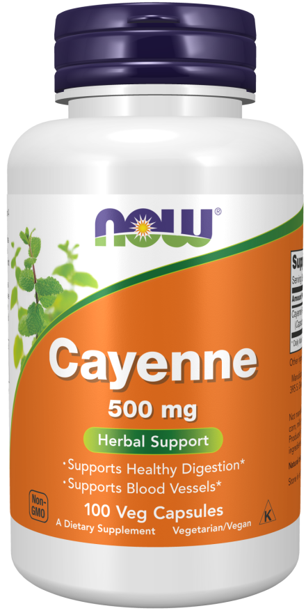 CAYENNE 500mg  100 VCAPS