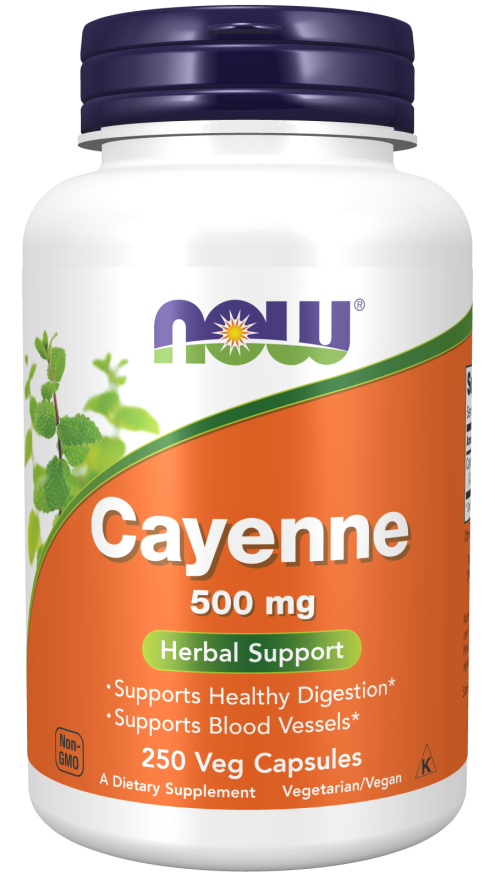 CAYENNE 500mg  250 VCAPS