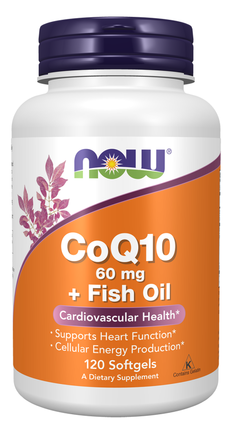 CoQ10 60mg  with Omega-3 120 SGELS