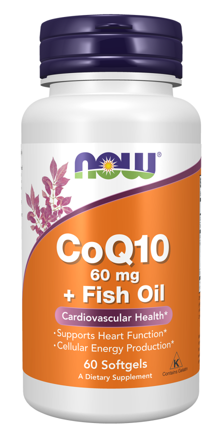CoQ10 60mg  with Omega-3 60 SGELS