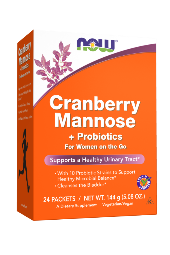 CRAN &amp; MANNOSE WITH PROBIOTICS STICKS 24/PK