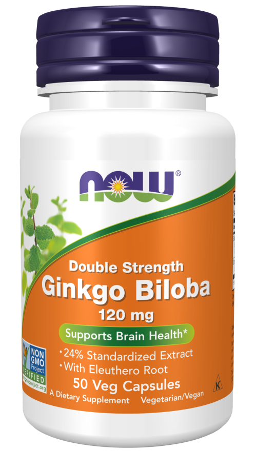 GINKGO BILOBA 120mg  50 VCAPS