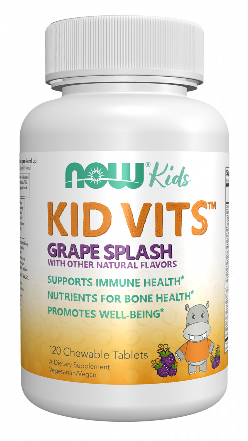 KID VITS(TM) - GRAPE SPLASH 120 TABS