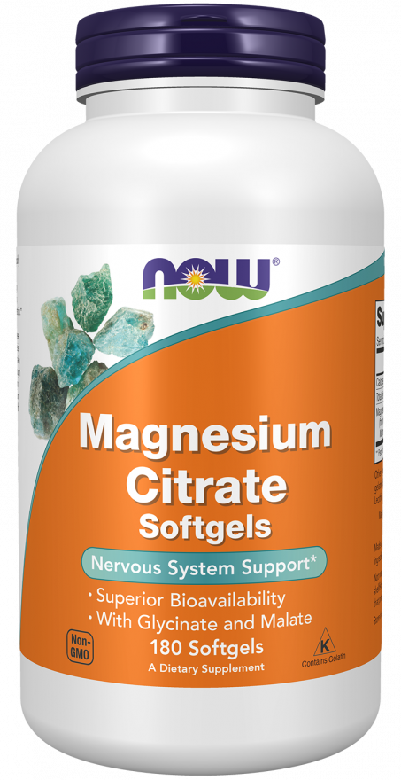 MAGNESIUM CITRATE 134mg  180 SGELS