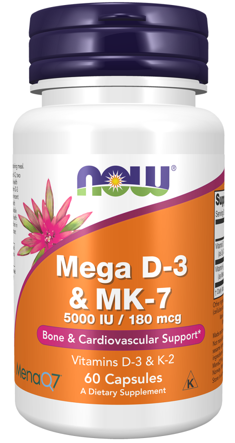 MEGA D-3 &amp; MK-7  60 VCAPS