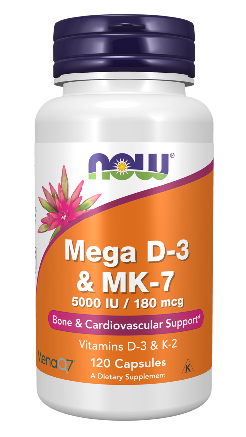 MEGA D-3 &amp; MK-7  120 VCAPS