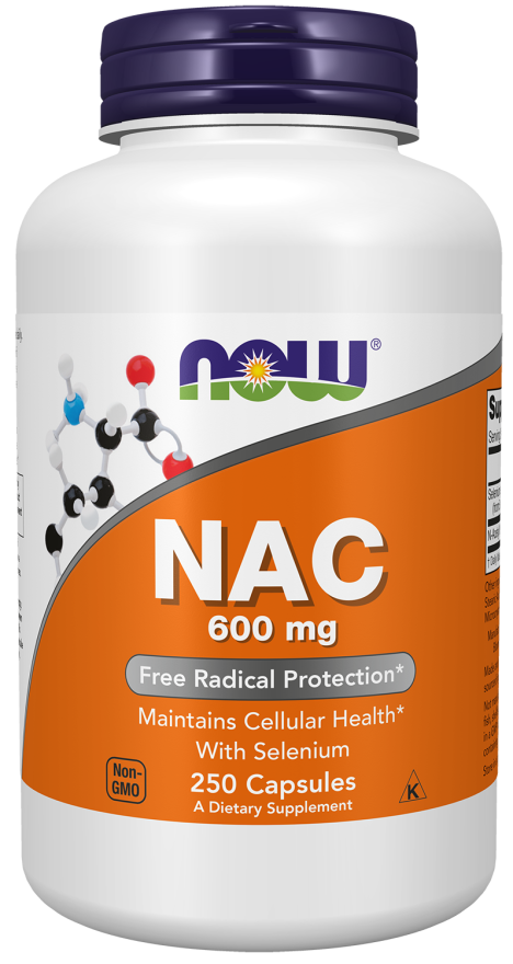 NAC-ACETYL CYSTEINE 600mg   250 VCAPS