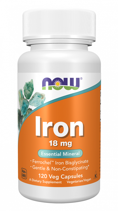 IRON 18MG FERROCHEL(R)  120 VCAPS