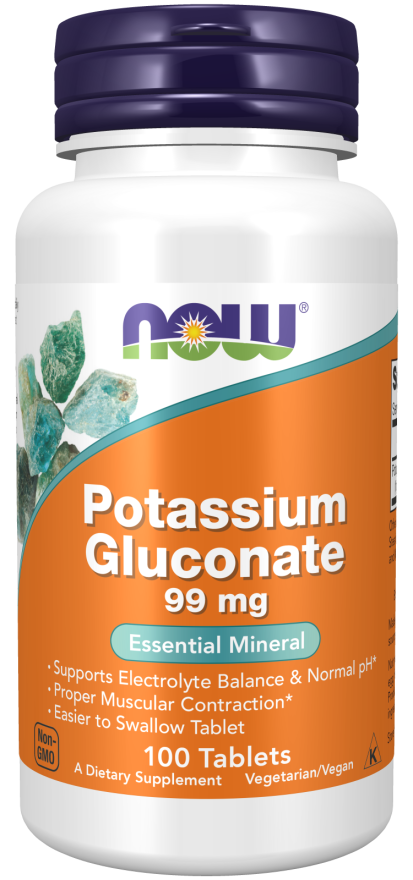 POTASSIUM GLUCONATE 99mg  100 TABS