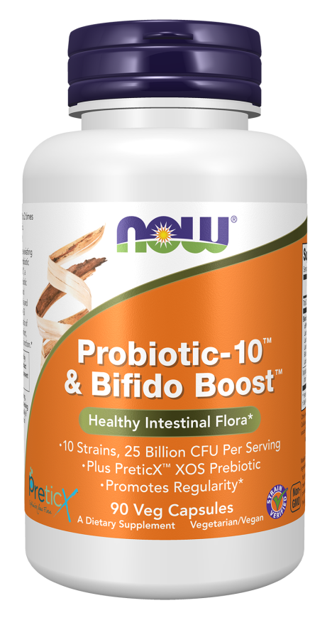 PROBIOTIC-10 + BIFIDO BOOST  90 VCAPS