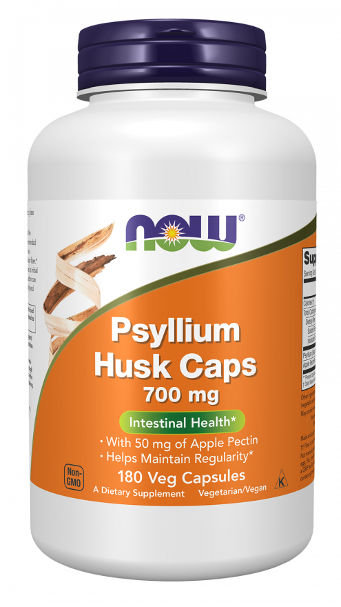 PSYLLIUM HUSK 700mg + PECTIN  180 VCAPS