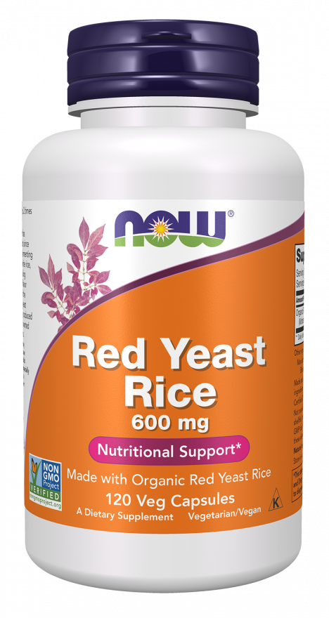 RED YEAST RICE 600MG ORG 120 VCAPS