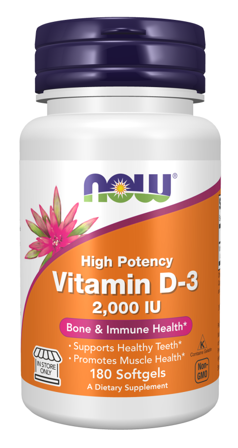 VITAMIN D-3 2000 IU   180 SGELS