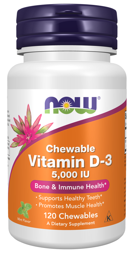 VIT D-3 5000 IU  CHEWABLE MINT 120 LOZ