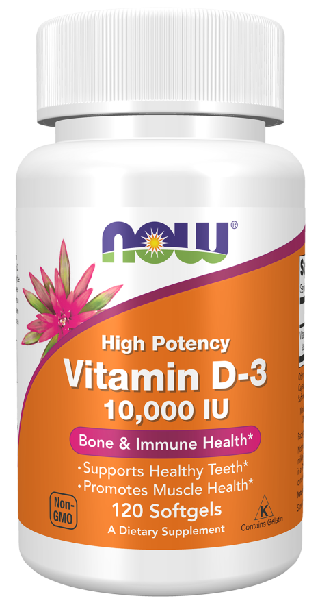 VIT D-3 10,000 IU 120 SGELS