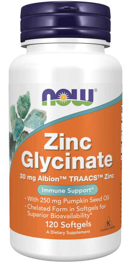 ZINC GLYCINATE 30mg 120 SGELS