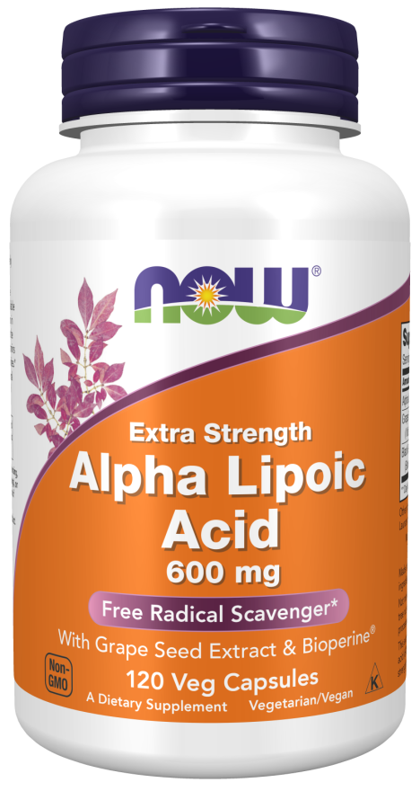 ALPHA LIPOIC ACID 600mg   120 VCAPS