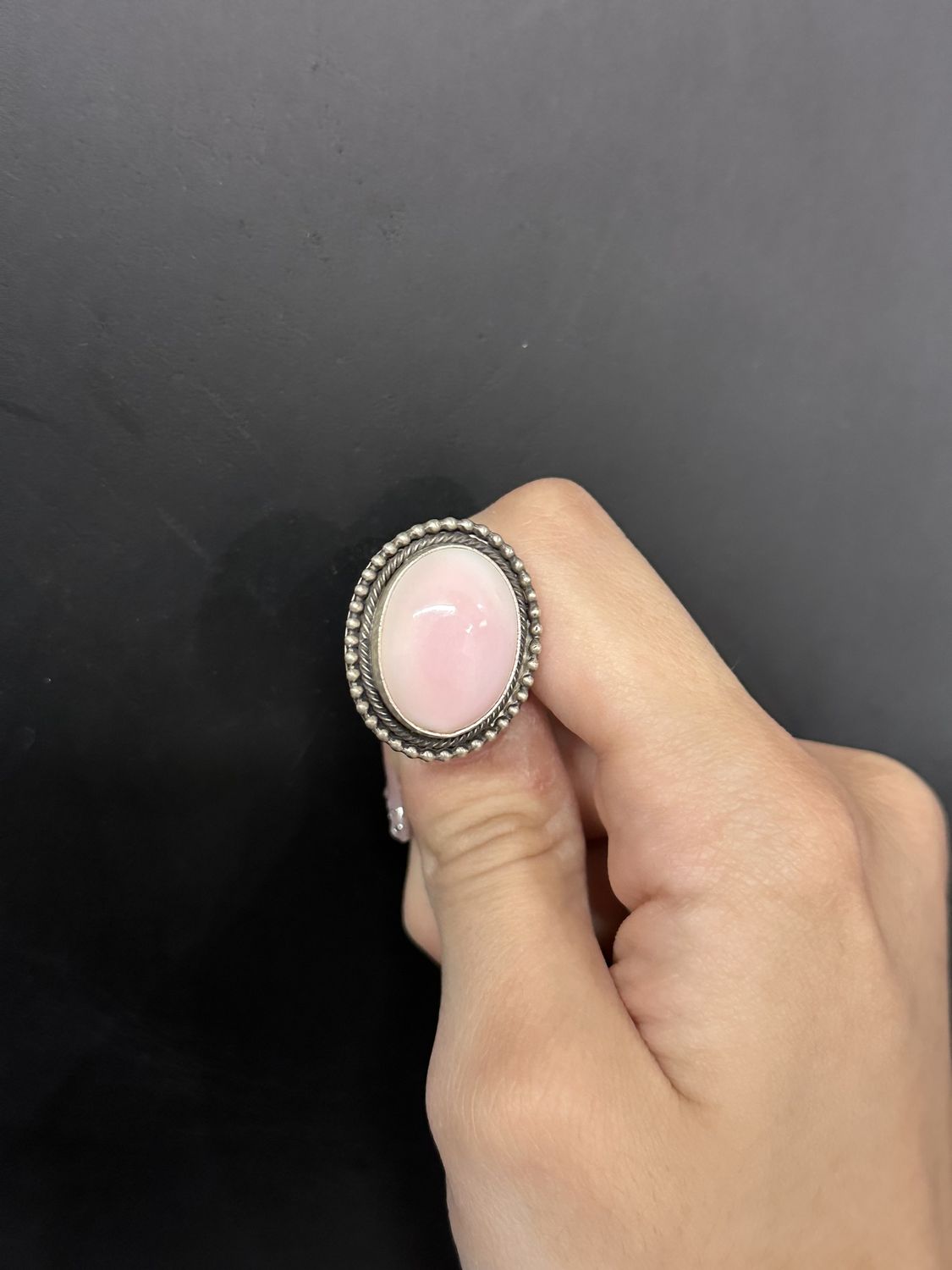 Pink Conch Ring