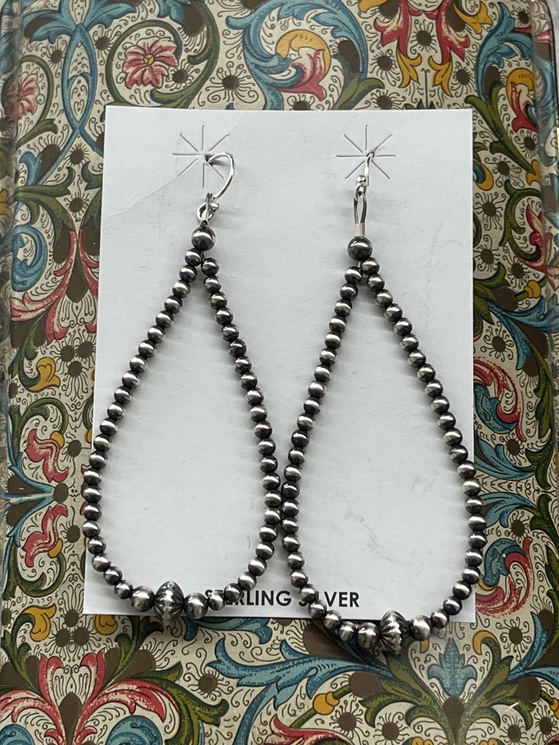 Navajo Pearl Earrings