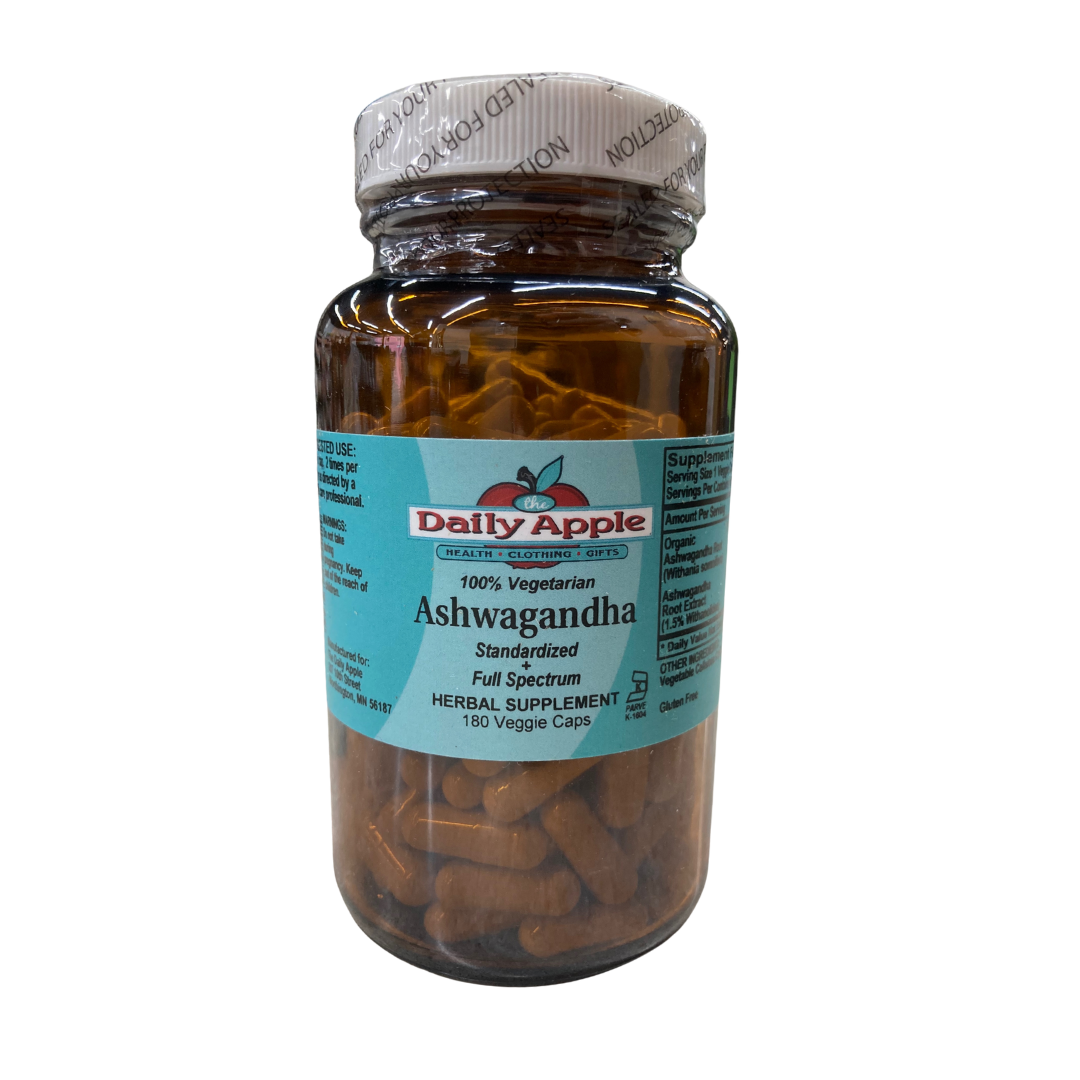 Ashwagandha 180 Veggie Caps