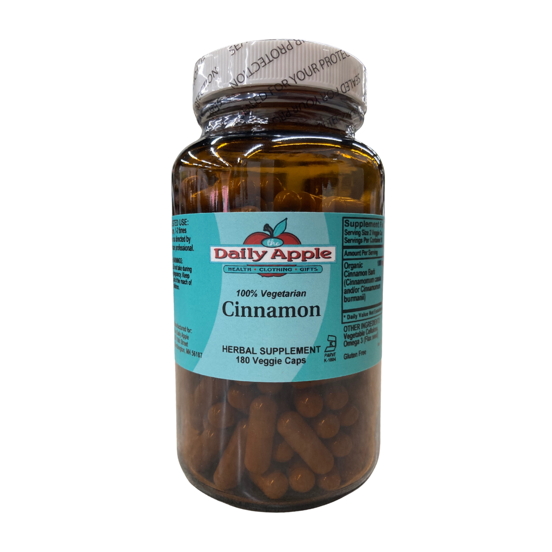 Cinnamon 180 Veggie Caps