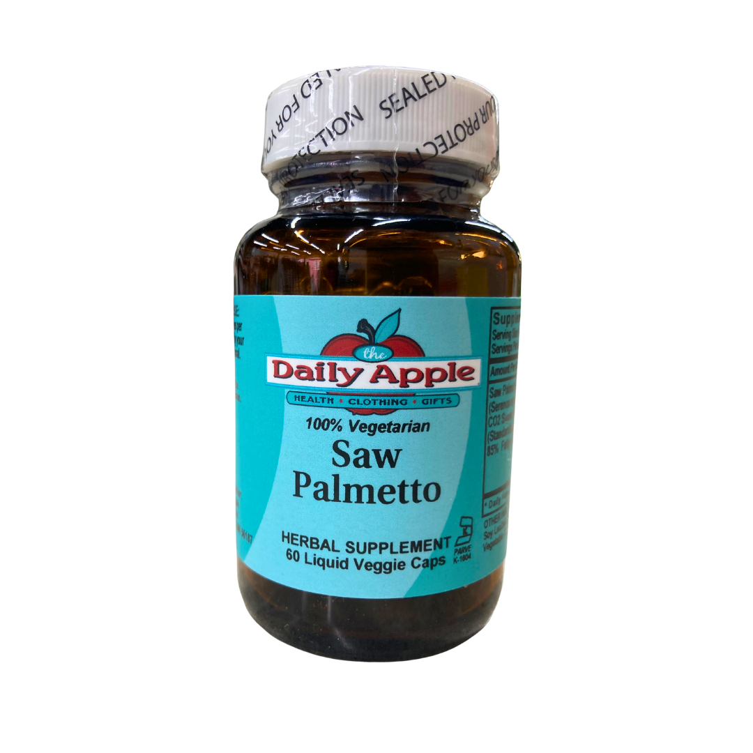 Saw Palmetto 60 Liquid Veggie Caps