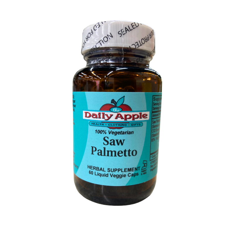 Saw Palmetto 60 Liquid Veggie Caps
