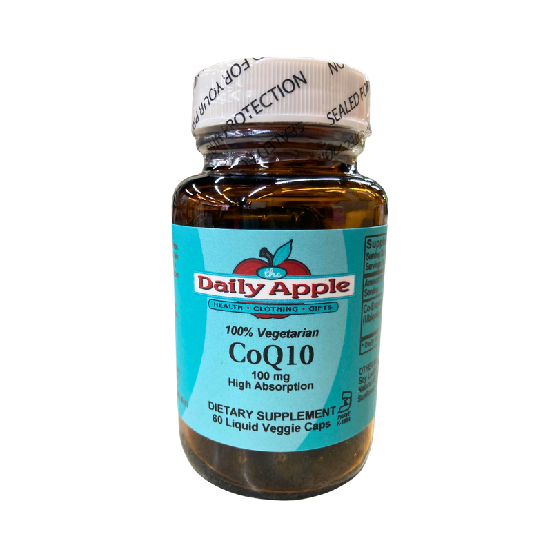 CoQ10 100mg 60 Liquid Veggie Caps