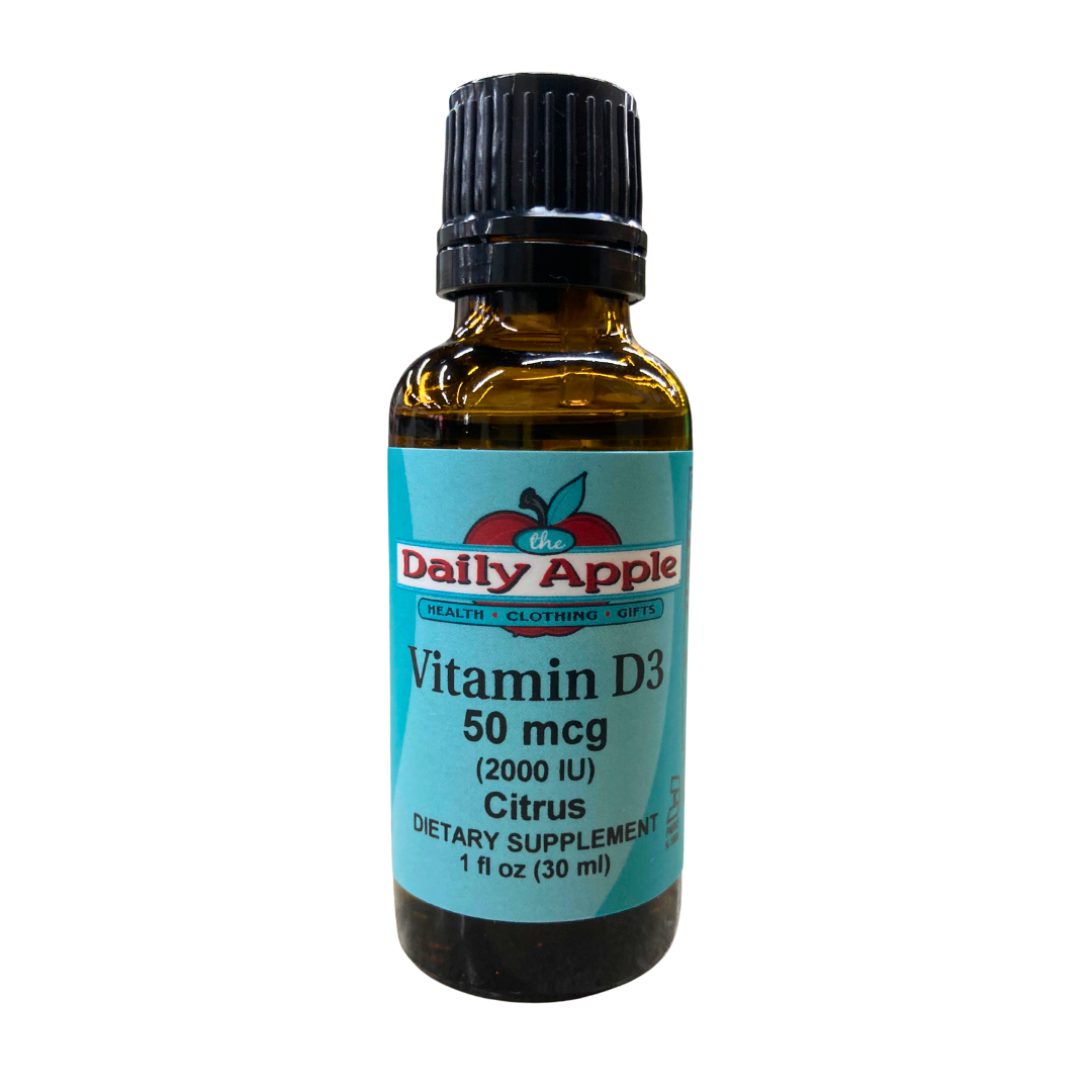 Vitamin D3 2000 IU Citrus Flavor 1 fl oz
