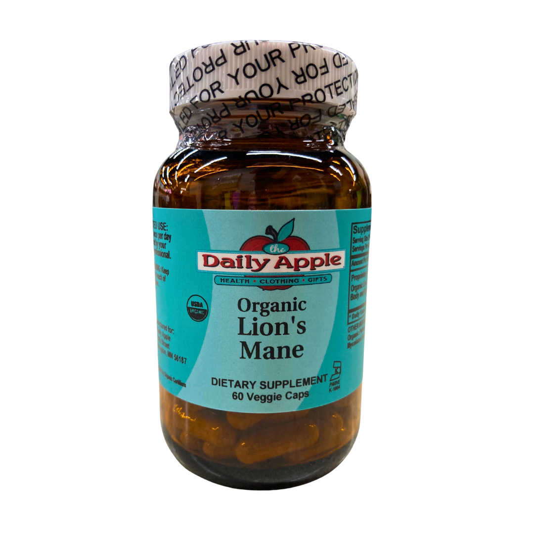 Organic Lion&#39;s Mane 60 Capsules