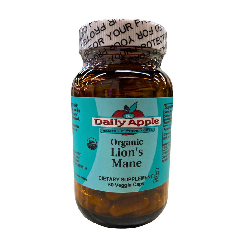 Organic Lion&#39;s Mane 60 Capsules