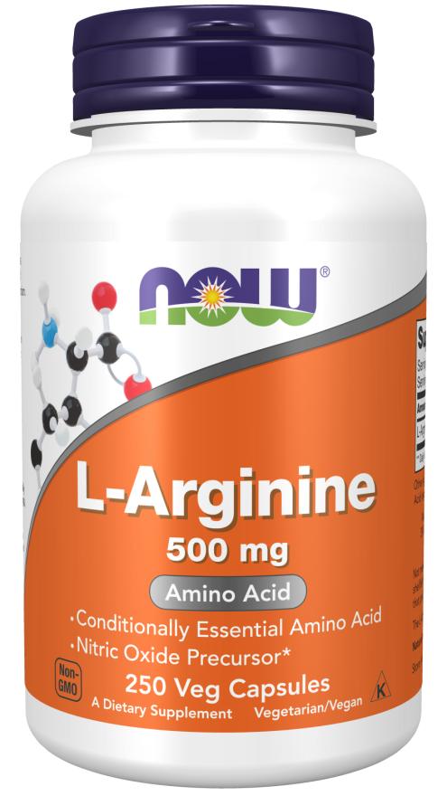 ARGININE 500mg 250 VCAPS
