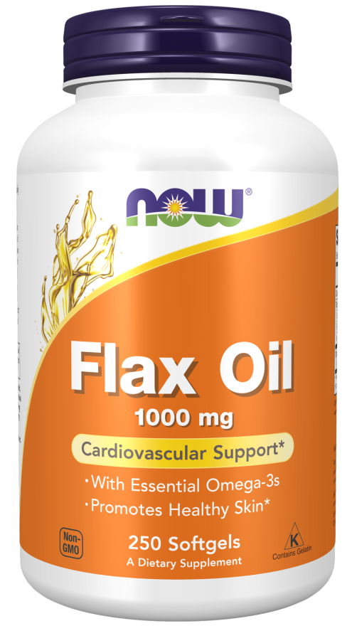 FLAX OIL ORGANIC 1000mg  250 SGELS