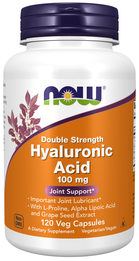 HYALURONIC ACID 100MG 2X PLUS  120 VCAPS